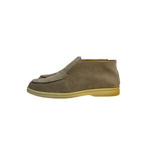 Loro Piana Dark Beige Suede Loafers Sz.38
